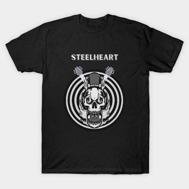 SteelHeart Band T-Shirt by Katab_Marbun